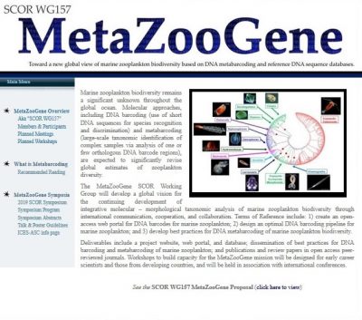 MetaZooGene home page